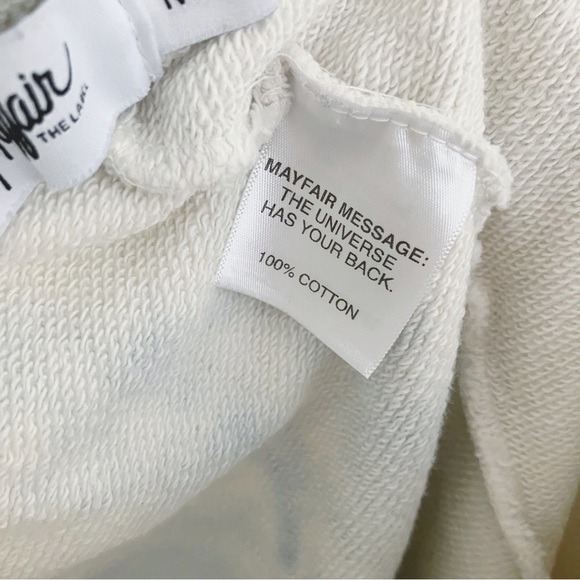 Mayfair • Athletics Cream and Indigo Dye Sweatpants - Picture 10 of 13